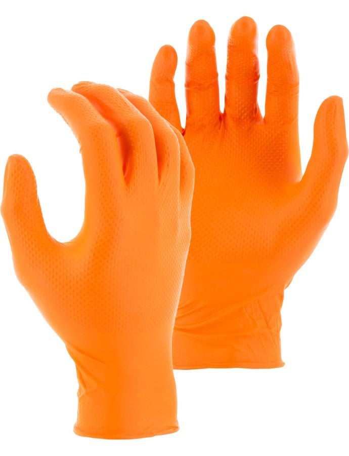 MAJESTIC Majestic 3277do/11 Nitrile Exam Gloves 8 Mil Powder-free