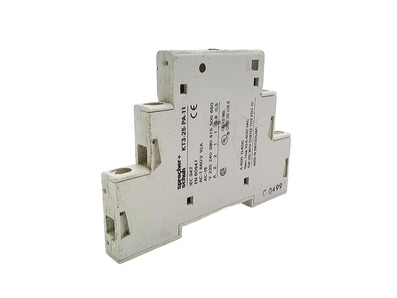 SPRECHER & SCHUH Sprecher & Schuh KT3-25-PA-11 Auxiliary contact 10 A (2 pole) KT325PA11