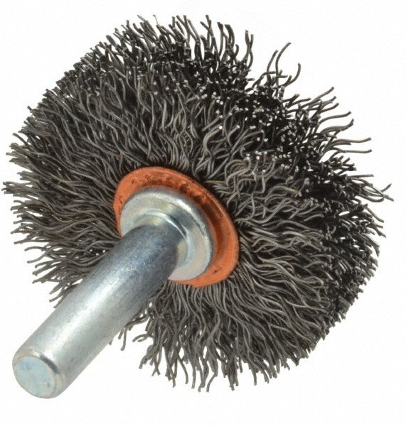 WEILER Weiler 90310 Wheel Brush 1-1/2 in Crimped Carbon Steel