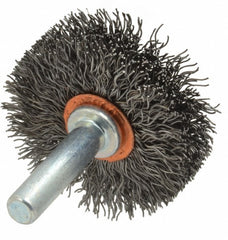WEILER Weiler 90310 Wheel Brush 1-1/2 in Crimped Carbon Steel