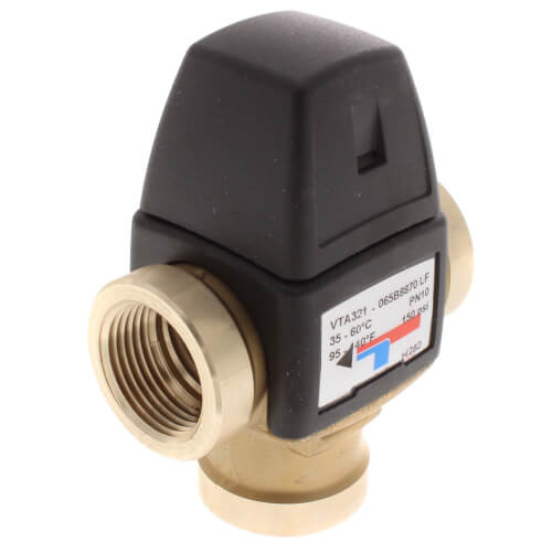 DANFOSS Danfoss 065B-8870LF ESBE VTA 3/4 FNPT Thermostastic Mixing Valve 95-140f Lead Free