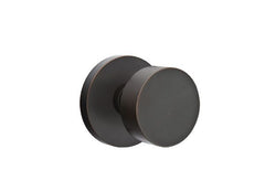 EMTEK Emtek 5209ROUUS10B Round Knob Privacy Disk Rose Oil Rubbed Bronze