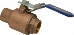 NIBCO Nibco NJ830LA Bronze Ball Valve 1 Inch Soldered 600 Psi