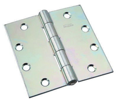 NATIONAL HARDWARE National Mfg N140-798 Full Mortise Tight Pin Hinge 4.5in 5-pack