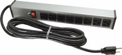 WIREMOLD Wiremold UL218BD Power Outlet Strip 8 Outlets 15A 120V