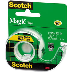3M 3M MMM104 Scotch Magic Tape 0.50 in x 12.50 yd (1 Roll) 104