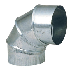 IMPERIAL Imperial GV1330-C 8-inch 90 degree Galvanized Adjustable Elbow (8 in / 90 degree)