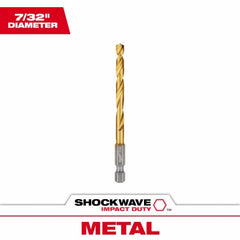 MILWAUKEE Milwaukee 48-89-4611 Titanium Drill Bit 7/32 Inches 5-pack