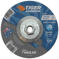 WEILER Weiler 58210 Type 27 Grinding Wheel 6 in 60 Grit