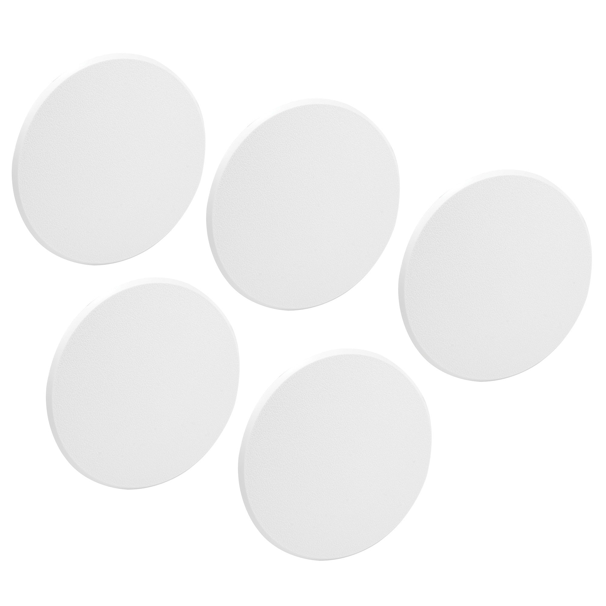 PRIME-LINE Prime-Line MP9265 vinyl circular wall protector with self-adhesive backing 7 inch (pack of 5)