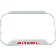 SYSTEM SENSOR System Sensor BZGW-AG Wall Bezel Kit White Compact