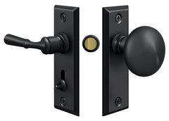 DELTANA Deltana SDLS480U19 Storm Door Latch Tubular Lock Black