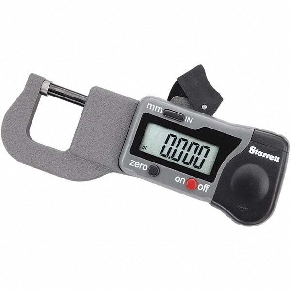 STARRETT Starrett 67659 Snap Gage 0 to 0.5 in Digital Indicator