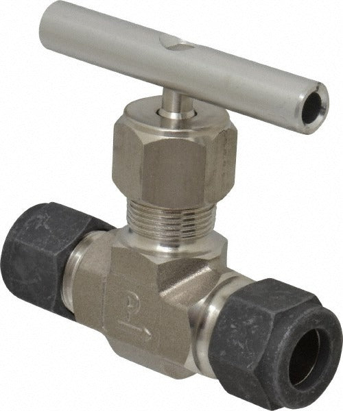 PARKER Parker 8Z-V8LN-SS Needle Valve 1/2 in Compression Stainless