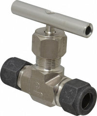 PARKER Parker 8Z-V8LN-SS Needle Valve 1/2 in Compression Stainless