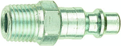 TRU-FLATE Tru-Flate 12-527 Industrial/Milton 3/8 In. Mnpt Steel Industrial Plug (Pack)