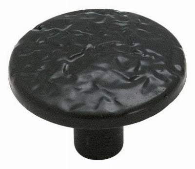 AMEROCK Amerock BP3403CB Cabinet Knob 1.25 Inches Black 25 Pack