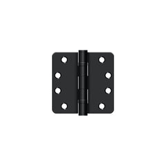 DELTANA Deltana S44R4HDB1B 4x4 Radius Heavy Duty Ball Bearing Hinge