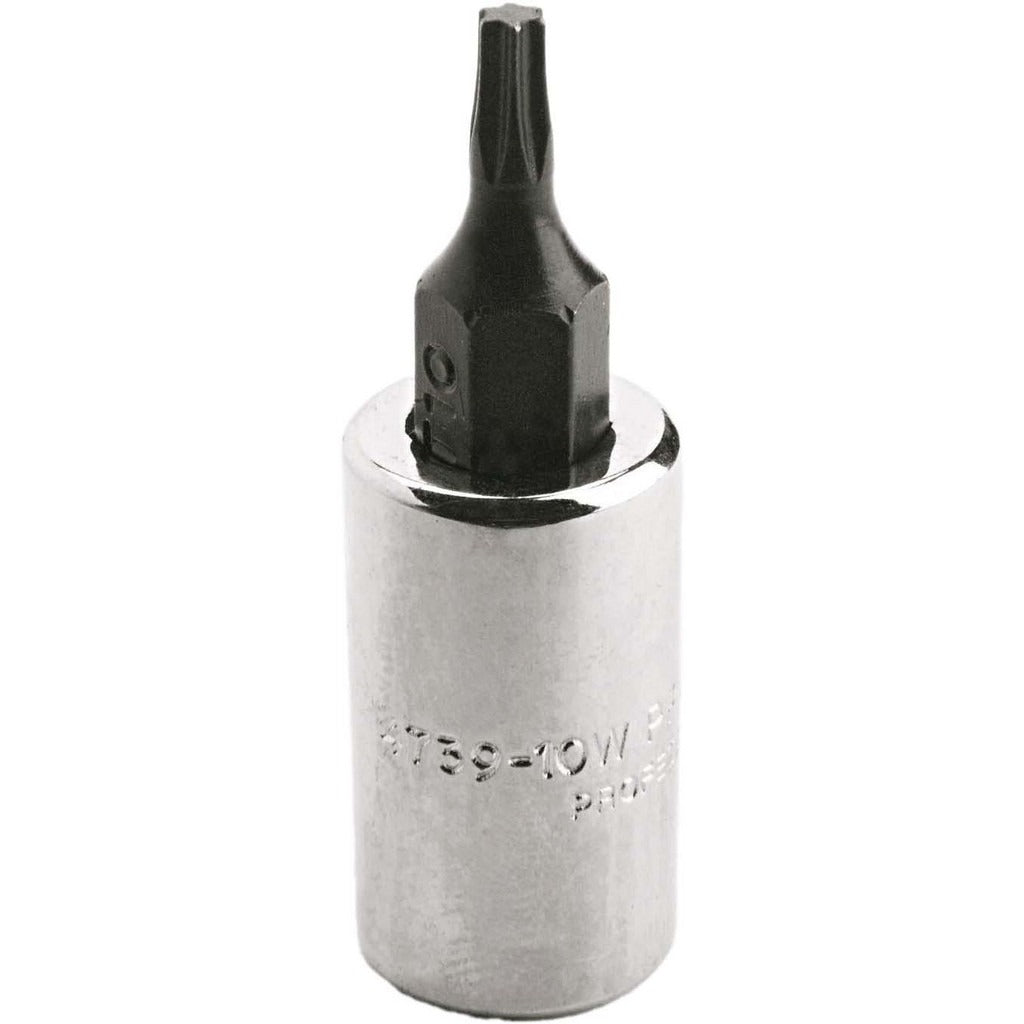 PROTO Proto J4739-10W T10 Torx Bit Socket 1/4 in Drive