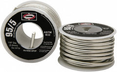 LINCOLN ELECTRIC Lincoln Electric 95561/2POP Silver Solder 1/8 in Dia