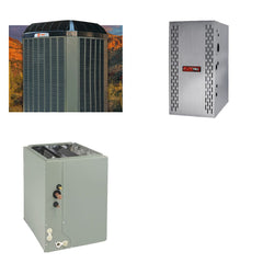 TRANE TRANE 24000 BTU R-454B 15 SEER2 Central Heat Pump + Furnace + Coil