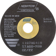 NORTON Norton 66252922983 Cut-off Wheel 7in Aluminum Oxide Type 1