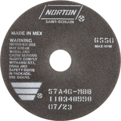 NORTON Norton 66252922677 Cut-off Wheel 7 in Aluminum Oxide 46 Grit