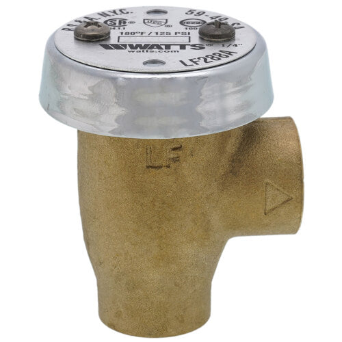 WATTS Watts 0792036 Series LF288A FNPT Brass 1/4 in. 125 psi BFP Vacuum Breaker