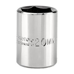 PROTO Proto J5420MH Hand Socket 20mm 6-point 1/2 in Drive