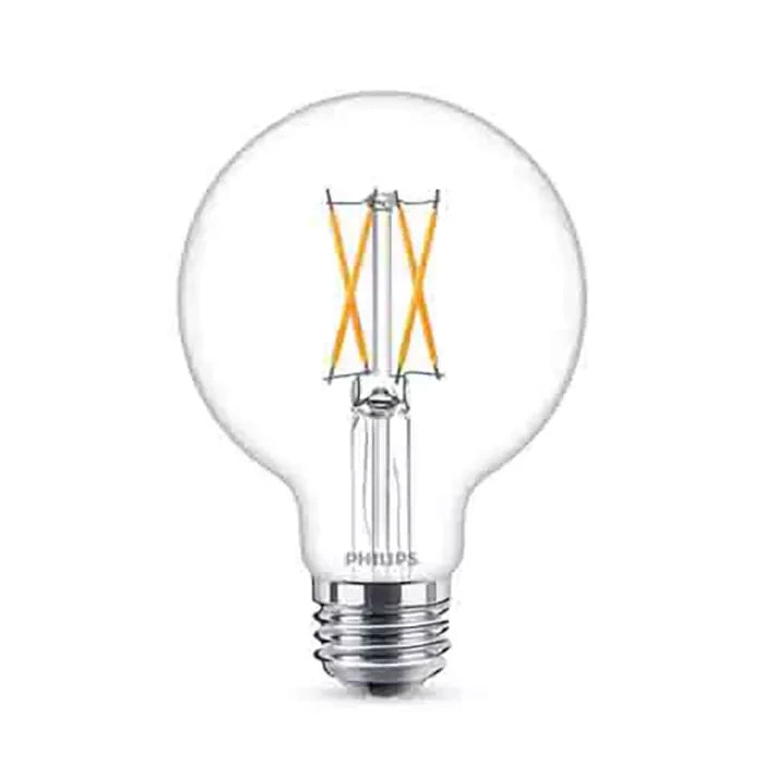PHILIPS Philips 573345 Dimmable G25 LED Bulb 3.5W (G25 2-Pack 300°) Replacement 549501