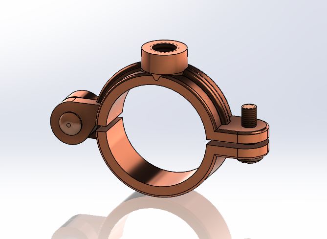 HANGERS HANGERS 41HCT0250 2-1/2 Copper Gard Split Ring Hanger