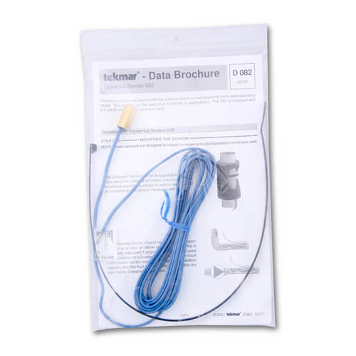TEKMAR Tekmar Controls 082 Universal Sensor 8 ft Wire