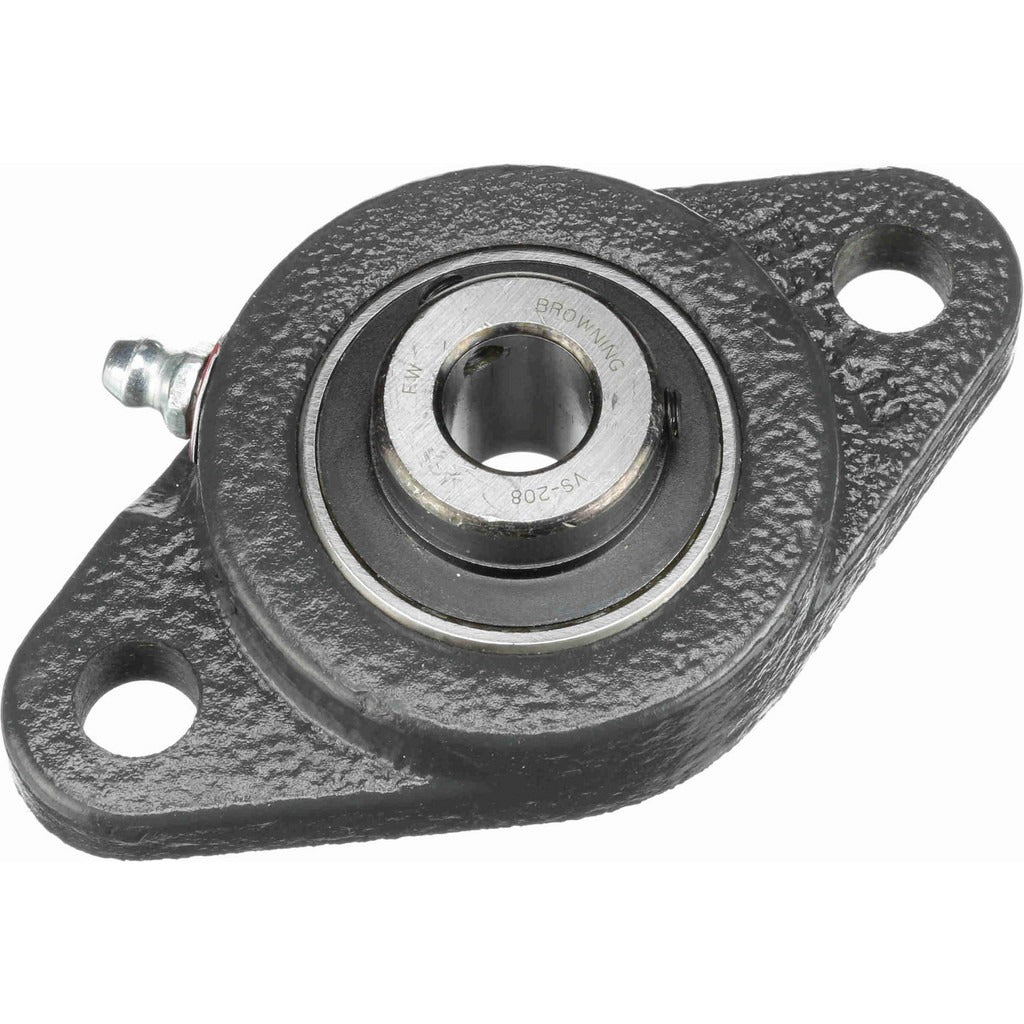 BROWNING Browning 767630 2-bolt Flange Bearing 1/2 Inch Id Cast Iron
