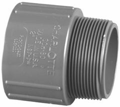 CHARLOTTE PIPE Charlotte Pipe Pvc 08109 1000HA SCH80 1 in Slip X Mpt Adapter