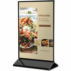 DEFLECTO Deflecto DEF4430 Double-Sided Sign Holder w/Base (8.5 x 11)