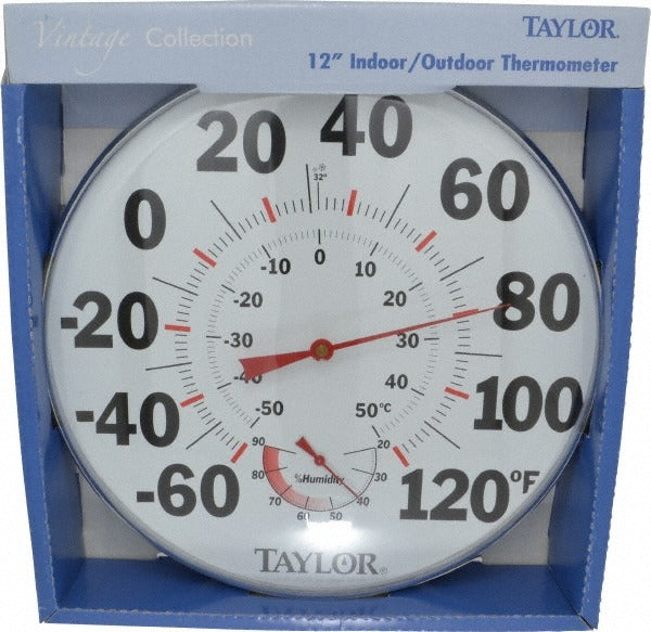 TAYLOR TECHNOLOGIES Taylor 497J Window Wall Thermometer 12 Inch -40 to 120F