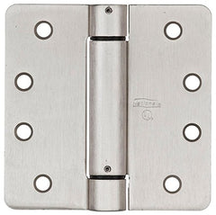 NATIONAL HARDWARE National Mfg N351-023 4in Satin Nickel Spring Door Hinge Ul
