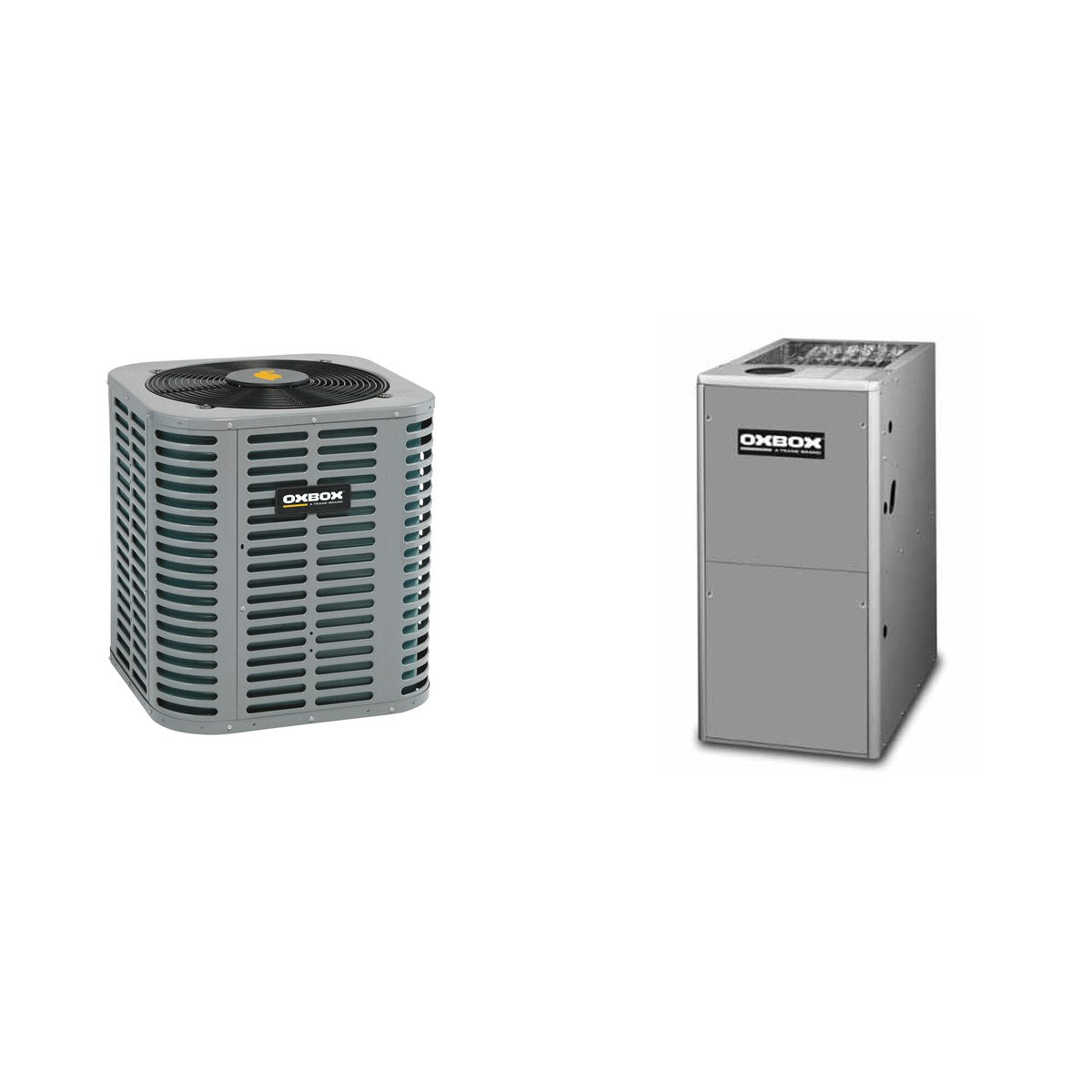 Oxbox Oxbox 3-Ton 36000 BTU R-454B 14.3 SEER2 Dual Fuel Split System - J5HP5036A1000+J801V080CM4SEB+J5MXCC017AC6HC