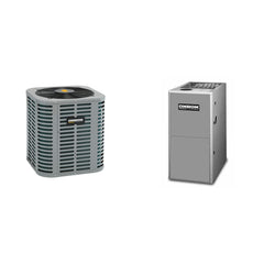 Oxbox Oxbox 3-Ton 36000 BTU R-454B 14.3 SEER2 Dual Fuel Split System - J5HP5036A1000+J801V080CM4SEB+J5MXCC017AC6HC