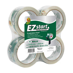 DUCK Duck DUC280068 EZ Start Packaging Tape (1.88 in x 54.6 yd, 4 Pack) Replacement DUC280068