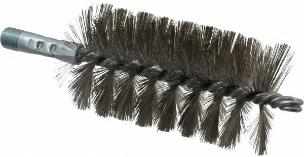 SCHAEFER BRUSH Schaefer Brush 43551 Spiral Tube Brush 2.5 in Stainless Steel