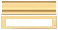 DELTANA Deltana MS0030CR003 Heavy Duty Mail Slot Lifetime Brass