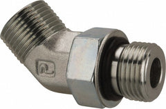 PARKER Parker 8 V5OLO-S Male 45 Elbow Fitting 3/4-16 Orfs Sae-orb