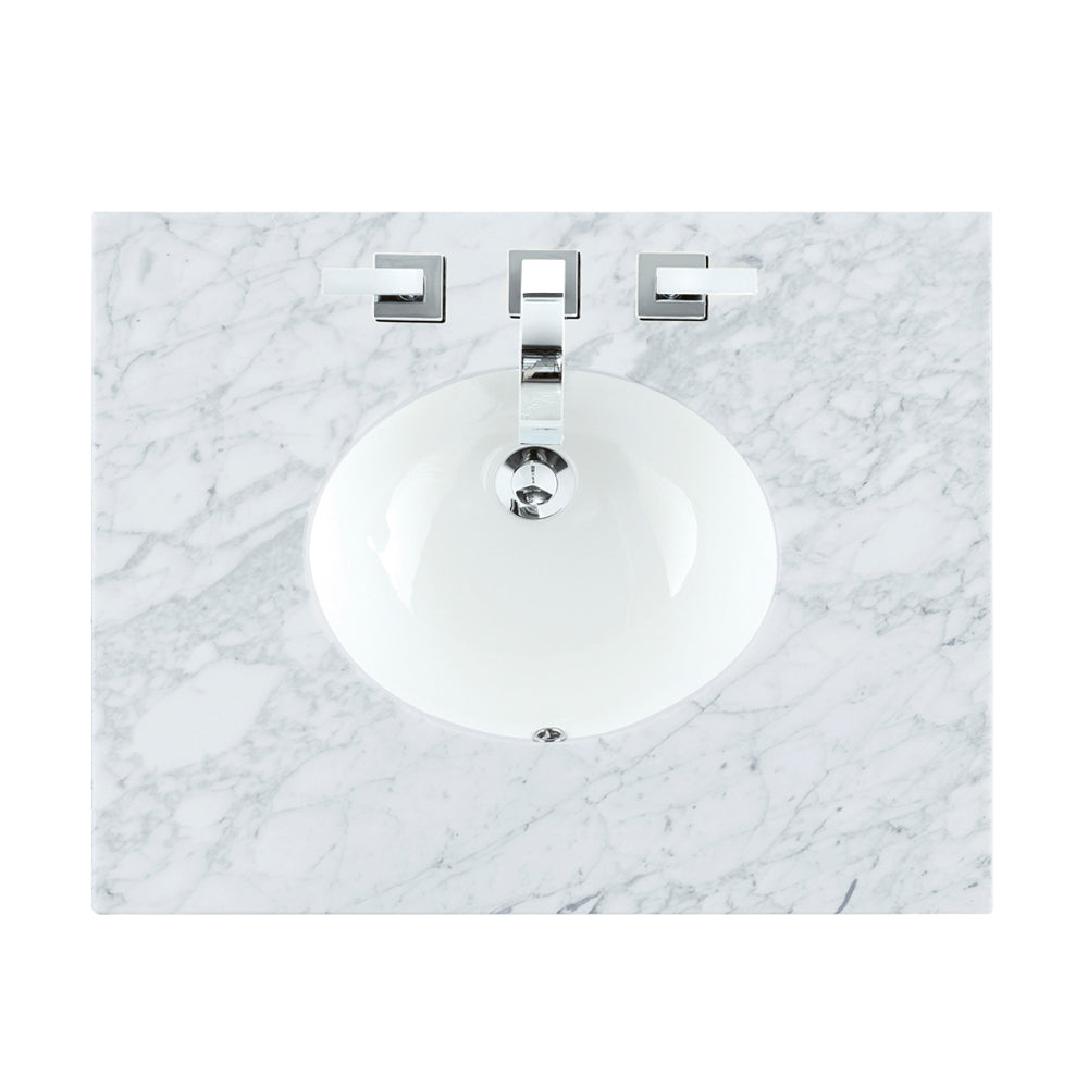 JAMES MARTIN VANITIES 090-S30-CAR-SNK BATHROOM VANITIES