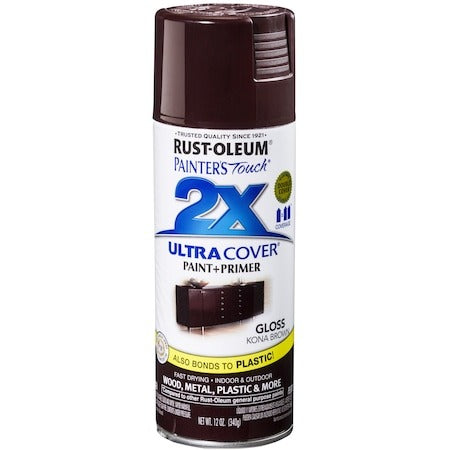 RUST-OLEUM Rust-Oleum 249102 Painter's Touch 2X Ultra Cover Spray Paint 12 oz Can Any-Angle