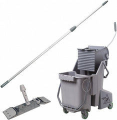 UNGER Unger SCFPG 32 Qt Plastic Bucket Wringer Gray
