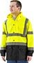 MAJESTIC Majestic 75-1305/x1 Hi-viz Rain Jacket Ansi Class 3 Xl