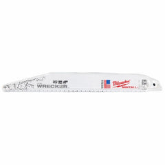 MILWAUKEE Milwaukee 48-01-2706 9in 8 Tpi Demolition Reciprocating Blade 25pk