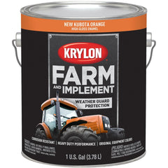 KRYLON Krylon K01986008 Brush-on Paint 1 Gal Kubota Orange