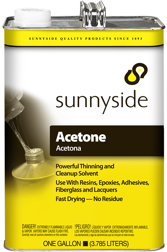 SUNNYSIDE Sunnyside 840G1 Acetone Thinner (1 Gallon Can)